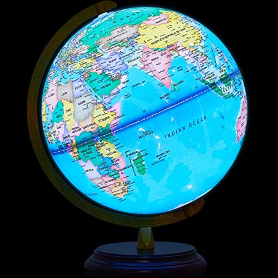 13'' Illuminated World Globe f - Globe Interactive Light 리뷰 및 가격