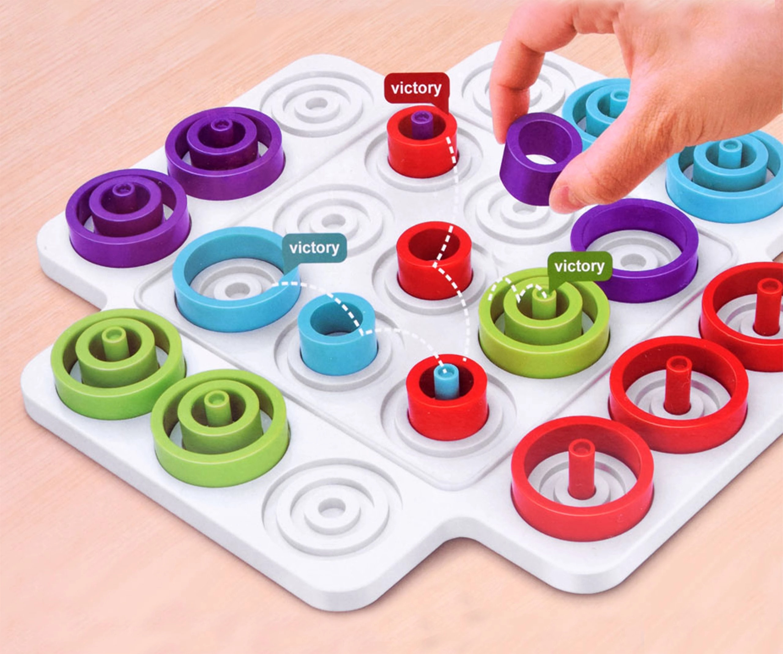 Montessori Stacking Ring Board - Kids Education Board 리뷰 및 가격