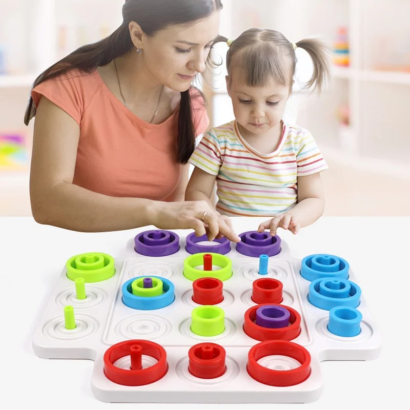 Montessori Stacking Ring Board - Kids Education Board 리뷰 및 가격