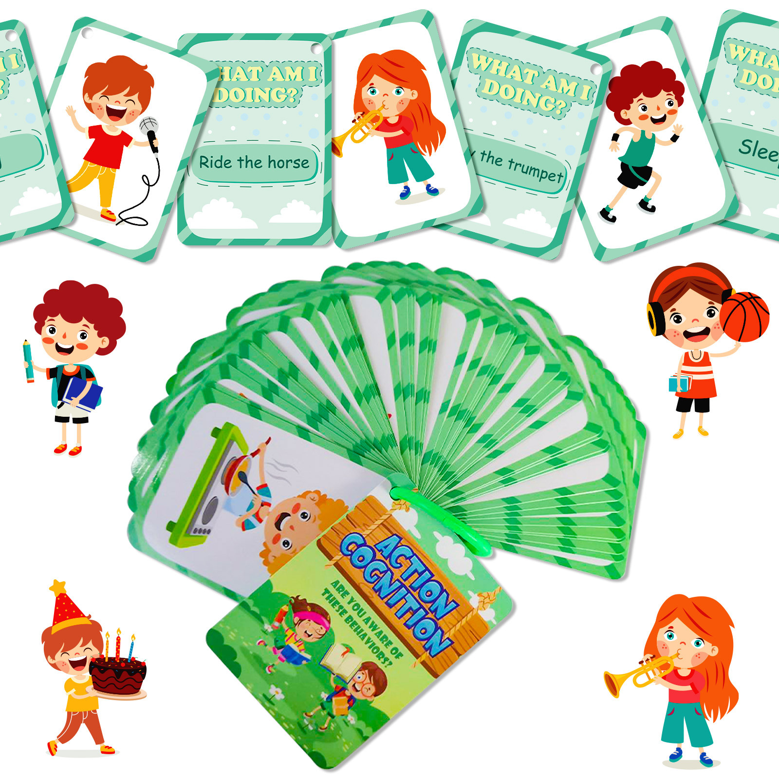 50Pcs/Set Cognition Learning C - Kids Education Card 리뷰 및 가격