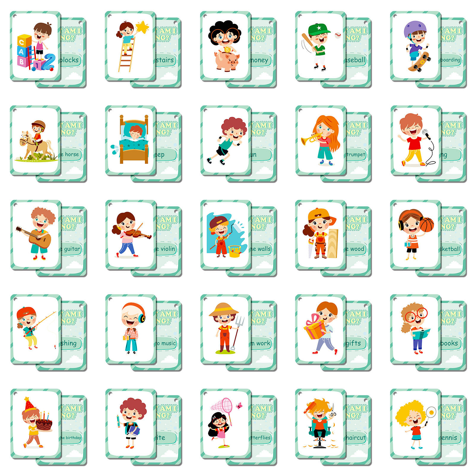 50Pcs/Set Cognition Learning C - Kids Education Card 리뷰 및 가격