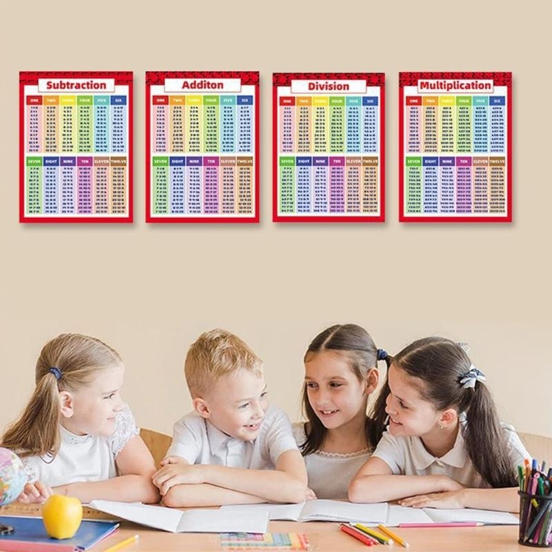 Kids Math Calculation Poster P - Kids Education Calculator 리뷰 및 가격